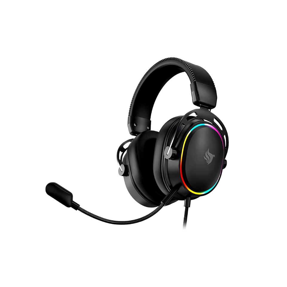 Headset Gamer Pichau Vega, Drivers 50mm, Preto, PCH-VGA-BL01