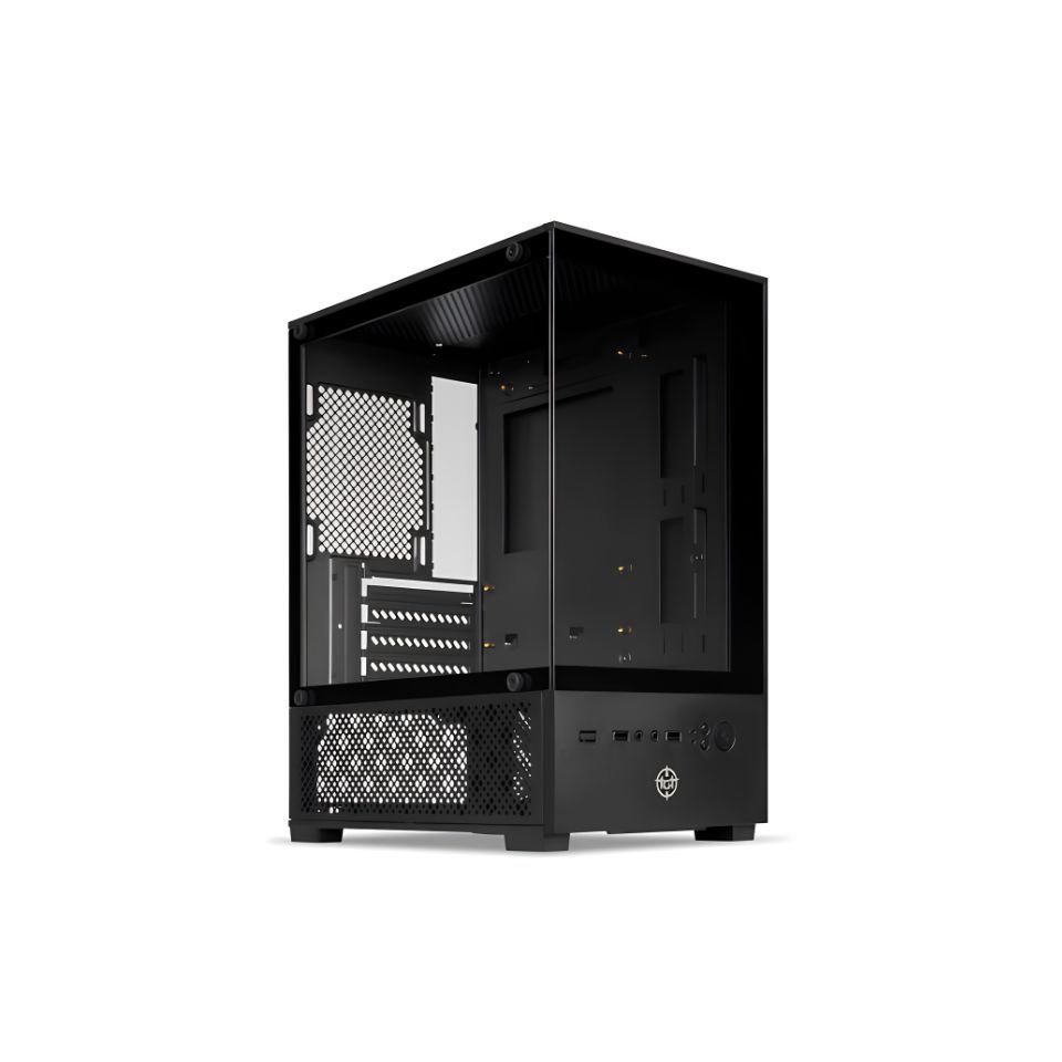 Gabinete Gamer TGT Legion, Mini-Tower, Lateral de Vidro, Preto, TGT-LGN-BK