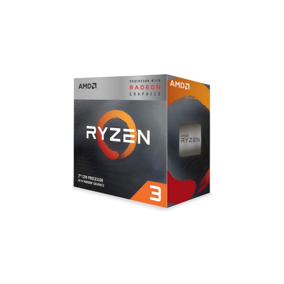 Processador gamer AMD Ryzen 3 3200G YD3200C5FHBOX de 4 núcleos e 4GHz de frequência com gráfica integrada