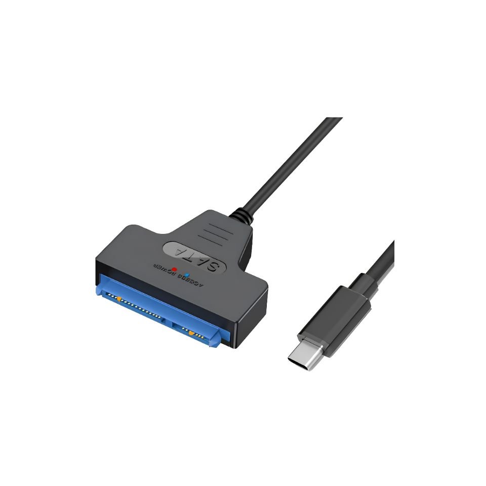 Adaptador FY FY-833 USB-C SATA para HD SSD Notebook 2.5 Polegadas