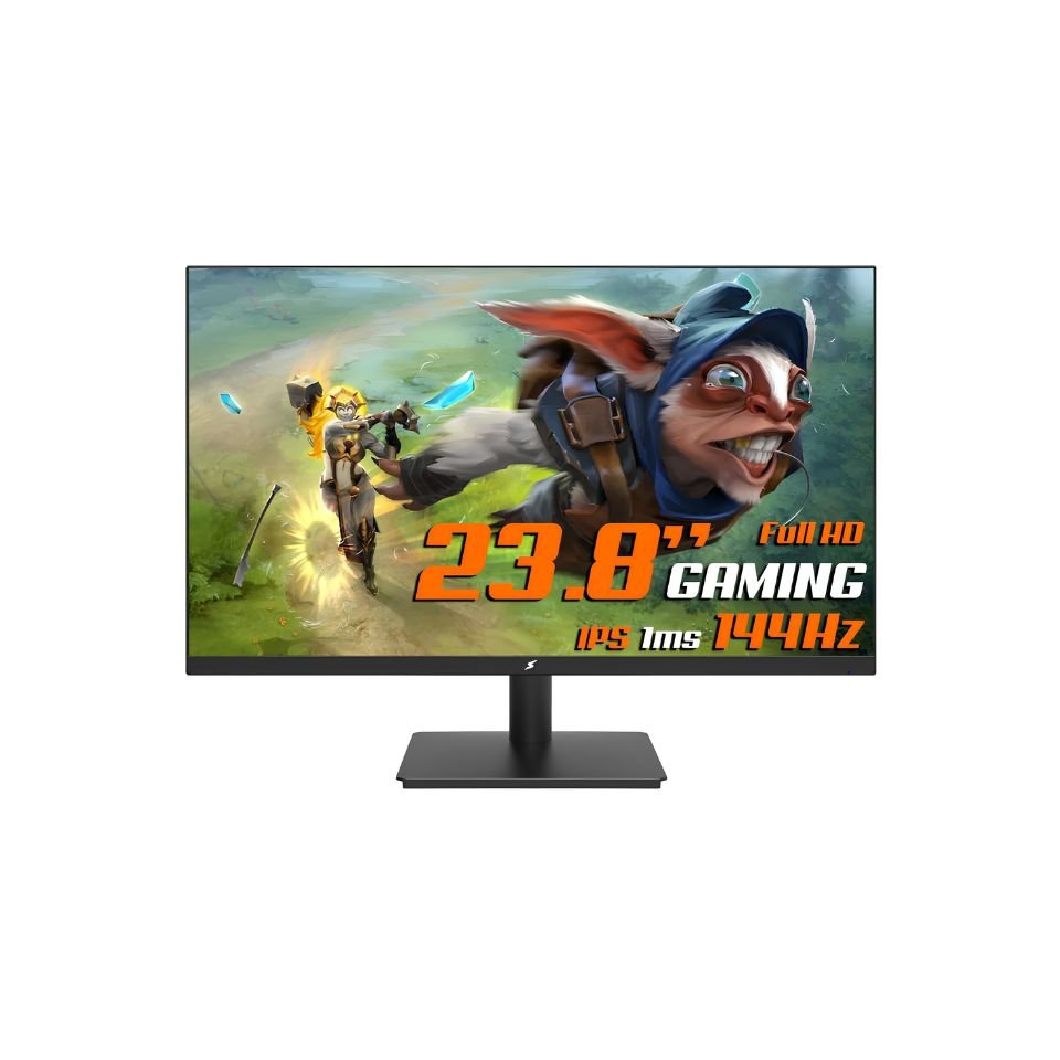 Monitor Gamer Superframe Ace, 23.8 Pol, Full Hd, Ips, 144hz, 1ms, Flicker-free, HDMI/vga, Sf-mn-ace24fsifd1b
